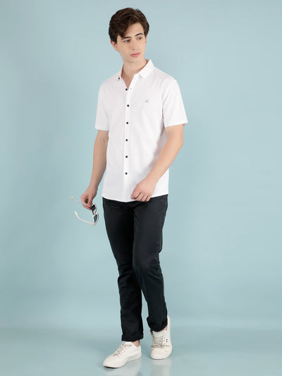 White Shirt-Men Shirts-Crimsoune Club