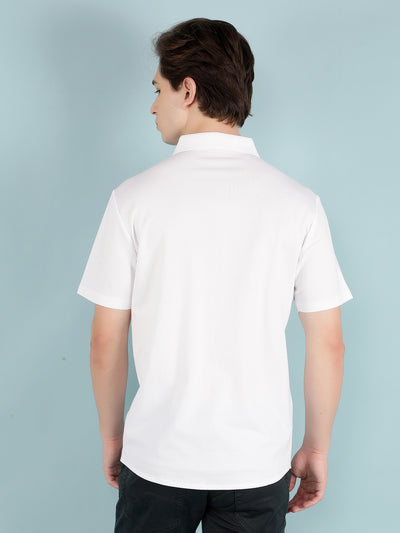 White Shirt-Men Shirts-Crimsoune Club