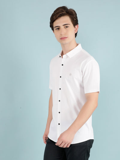 White Shirt-Men Shirts-Crimsoune Club