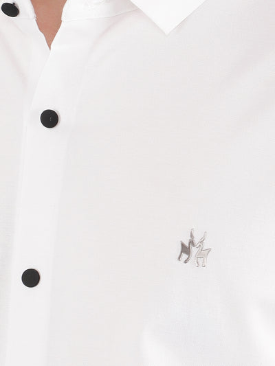 White Shirt-Men Shirts-Crimsoune Club