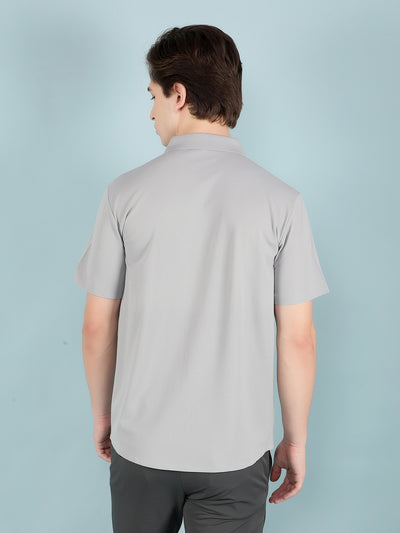 Grey Shirt-Men Shirts-Crimsoune Club