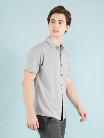 Grey Shirt-Men Shirts-Crimsoune Club