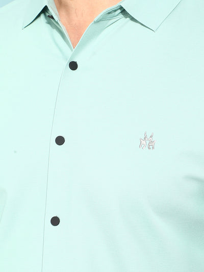 Green Shirt-Men Shirts-Crimsoune Club