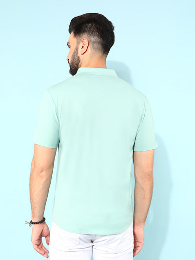 Green Shirt-Men Shirts-Crimsoune Club