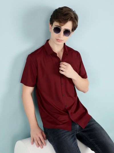 Wine Shirt-Men Shirts-Crimsoune Club