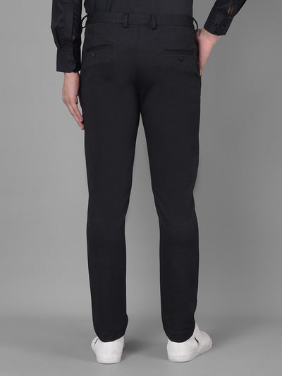 Black Trousers-Men Trousers-Crimsoune Club