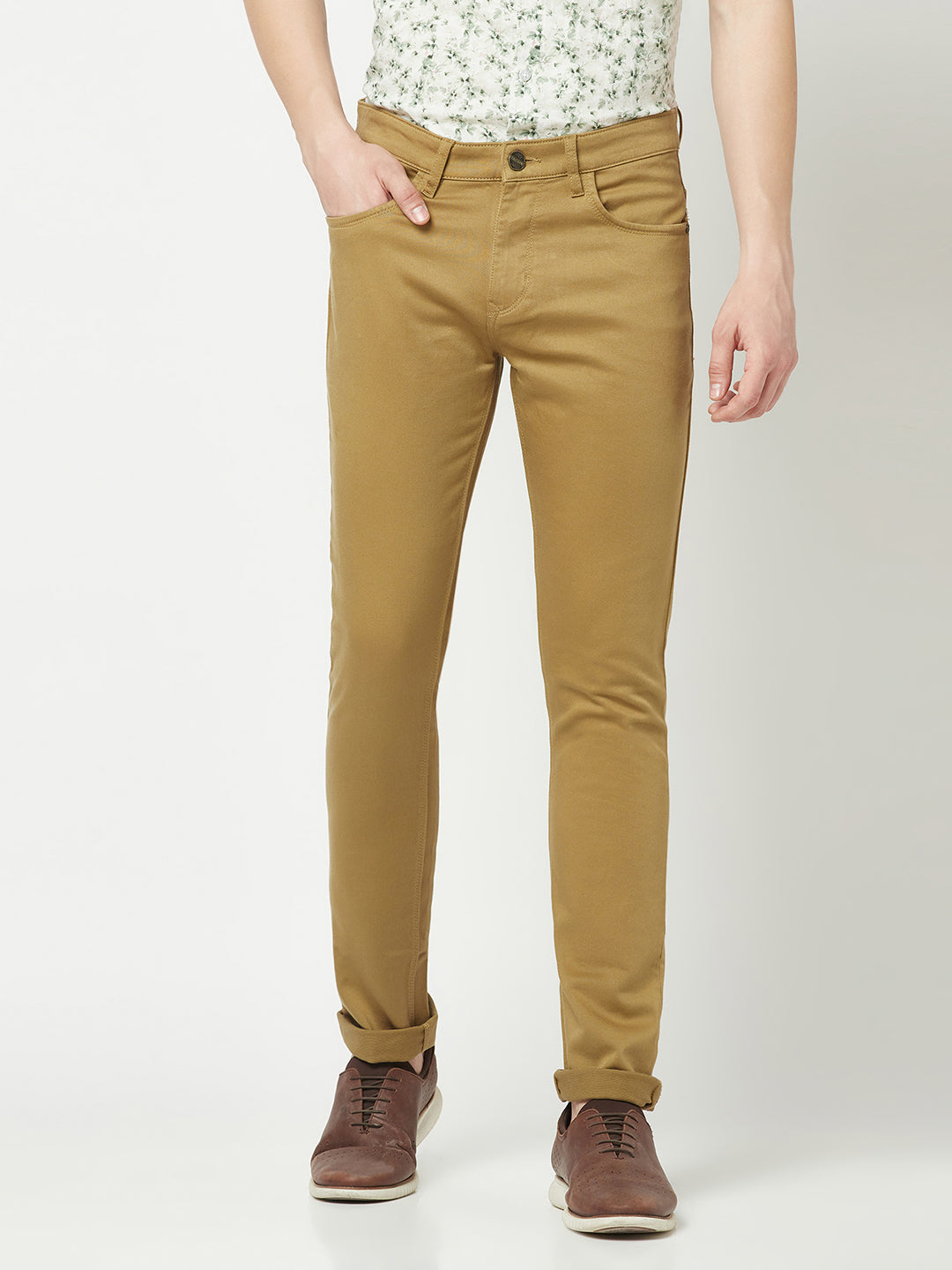  Khaki Chino Trousers