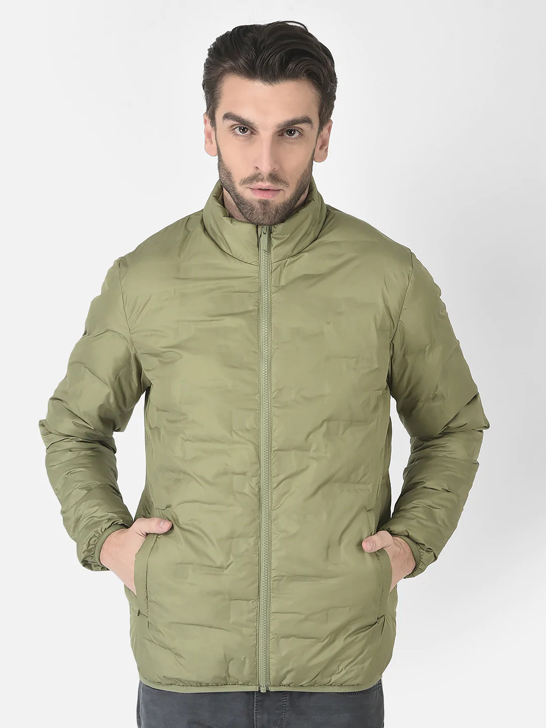  Fern Green Light Padded Jacket 