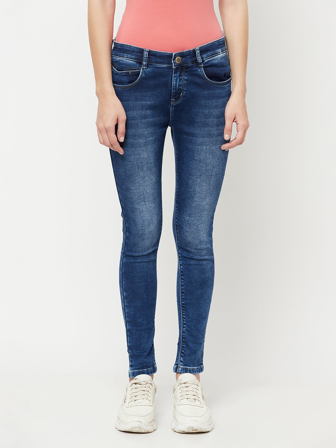 Blue Light Fade Jeans - Women Jeans