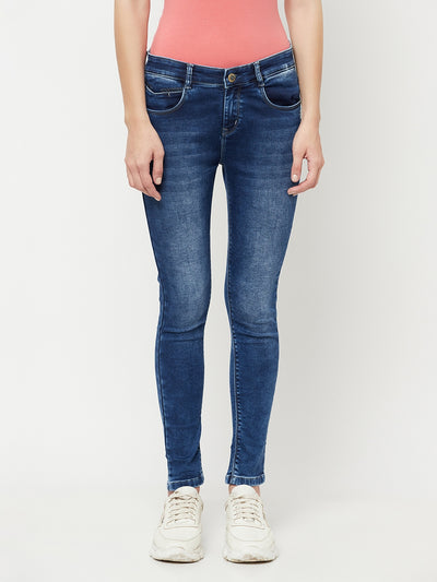 Blue Light Fade Jeans - Women Jeans