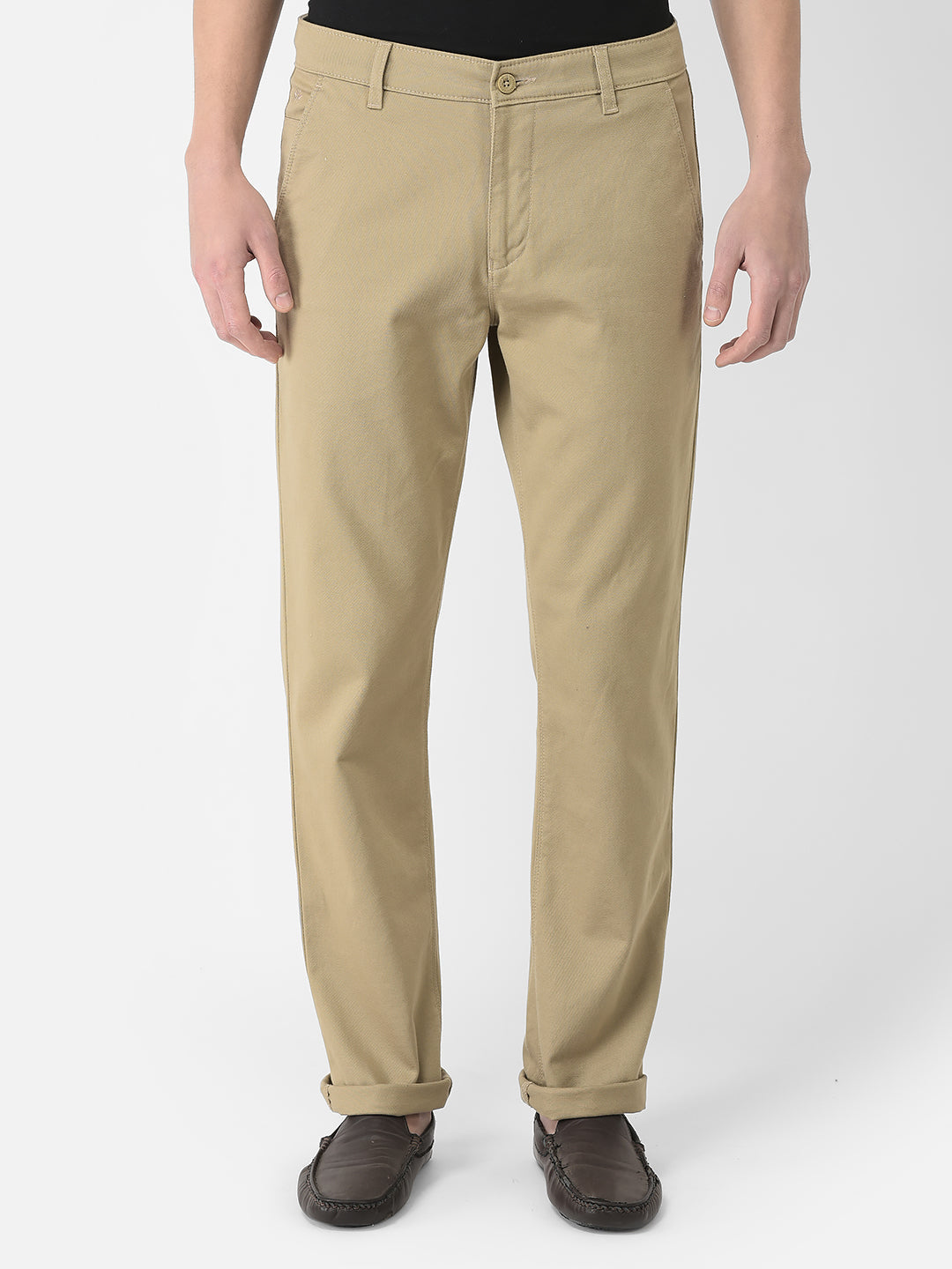  Beige Chino Trousers 