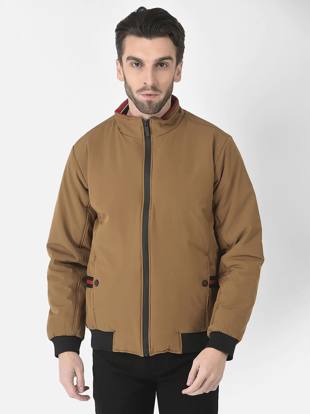  Tan Light Padded Jacket