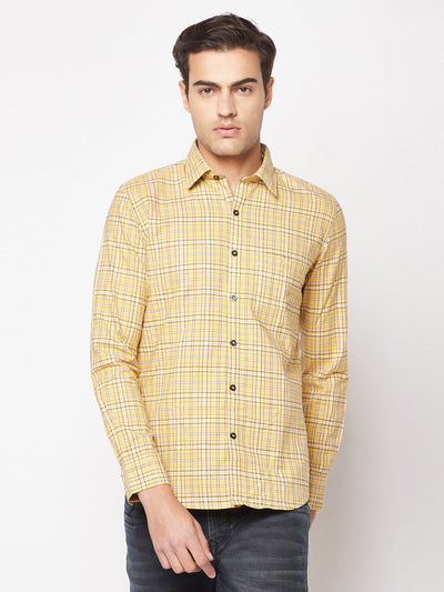  Yellow Plaid Shirt