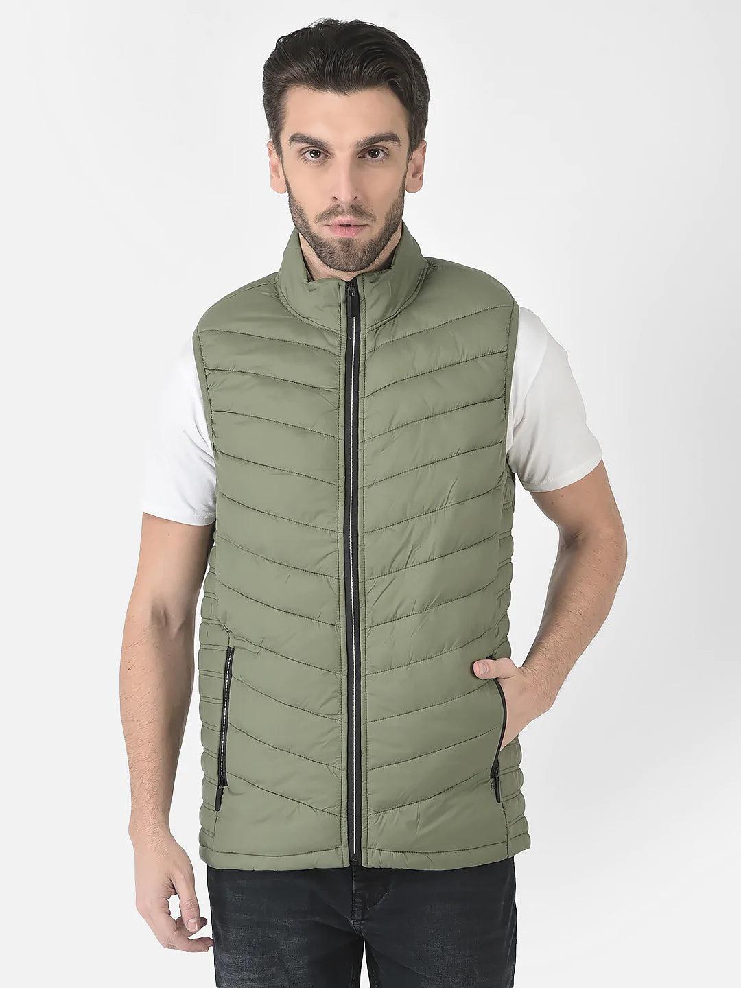  Green Light Padded Gilet 