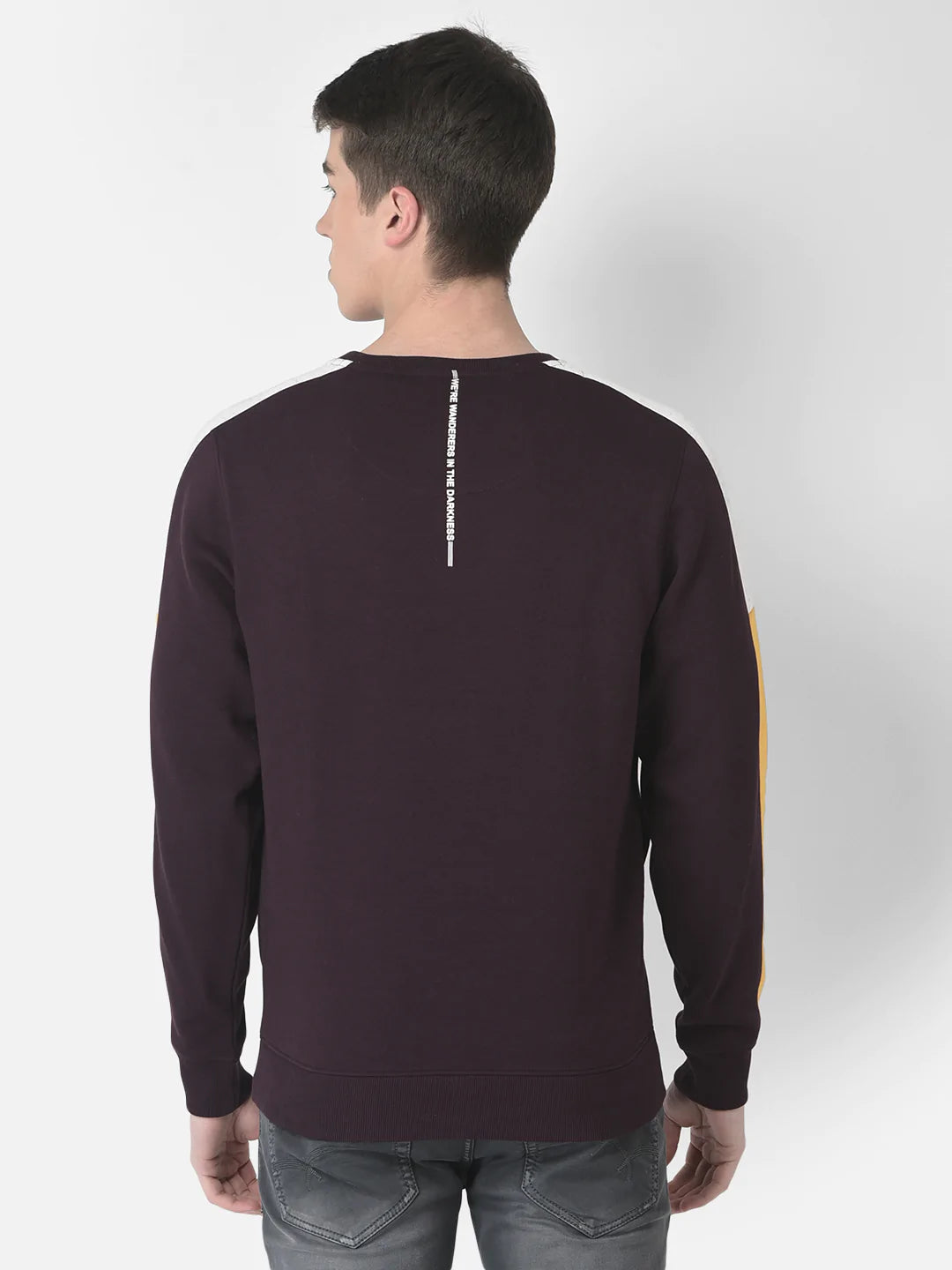  Wine Brand-Graphics Sweatshirt 