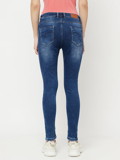 Blue Light Fade Jeans - Women Jeans