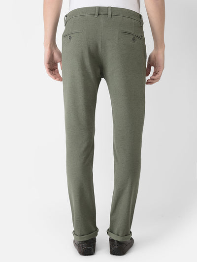  Melange Green Trousers 