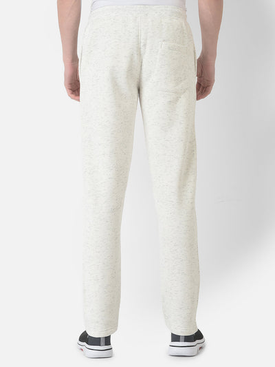  Melange Off-White Typographic Track Pants