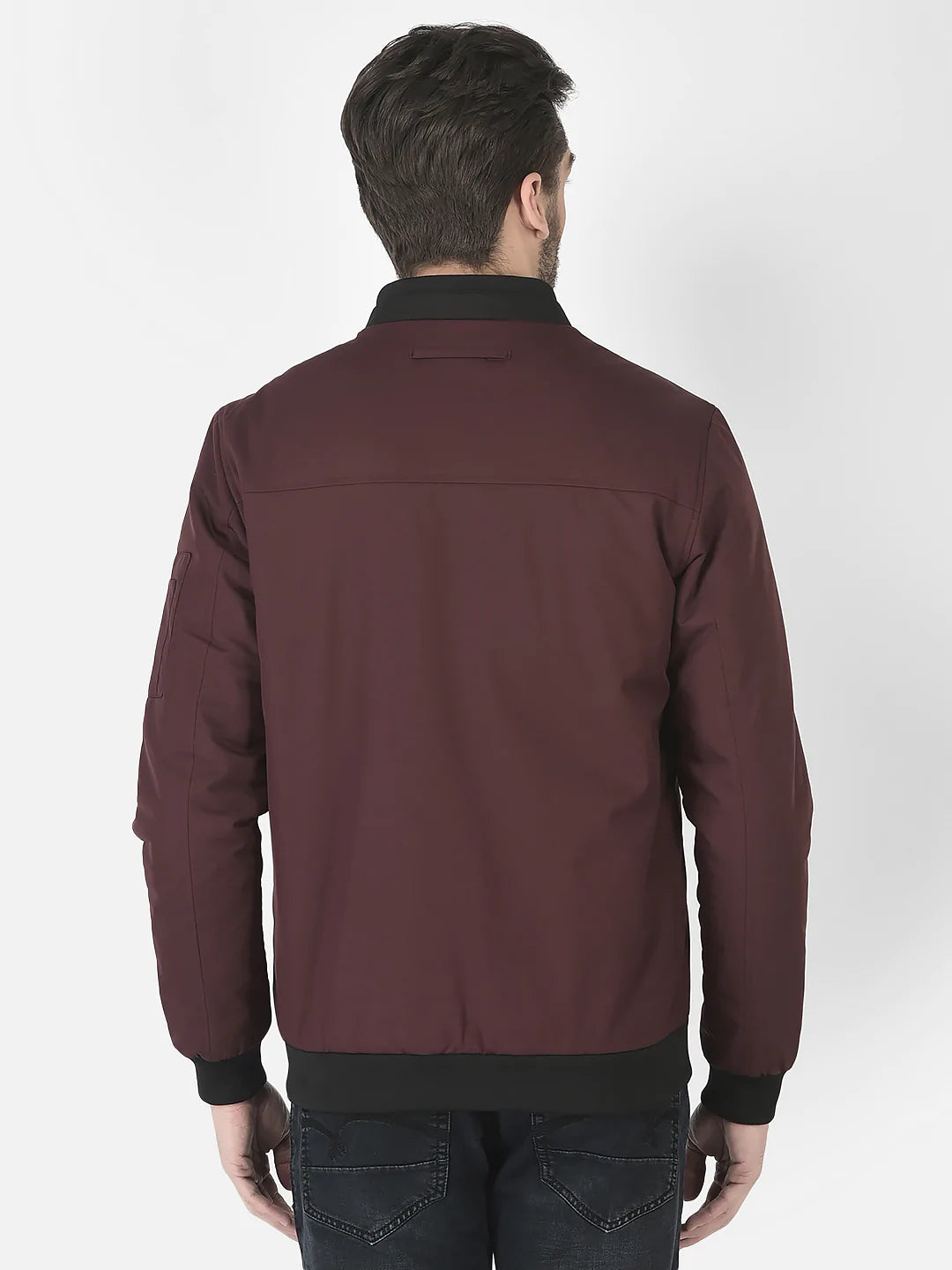  Wine Stuffed Bomber Jacket