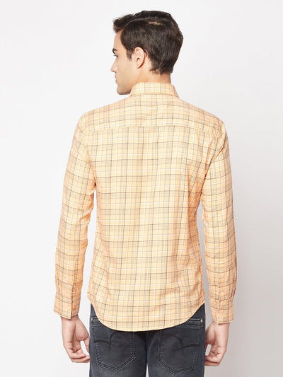  Peach Flannel Shirt