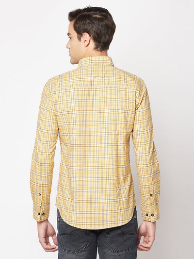  Yellow Plaid Shirt