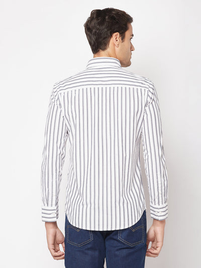  White Stripe Shirt