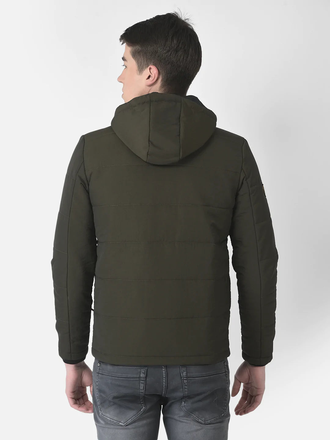  Olive Padded Safari Jacket 