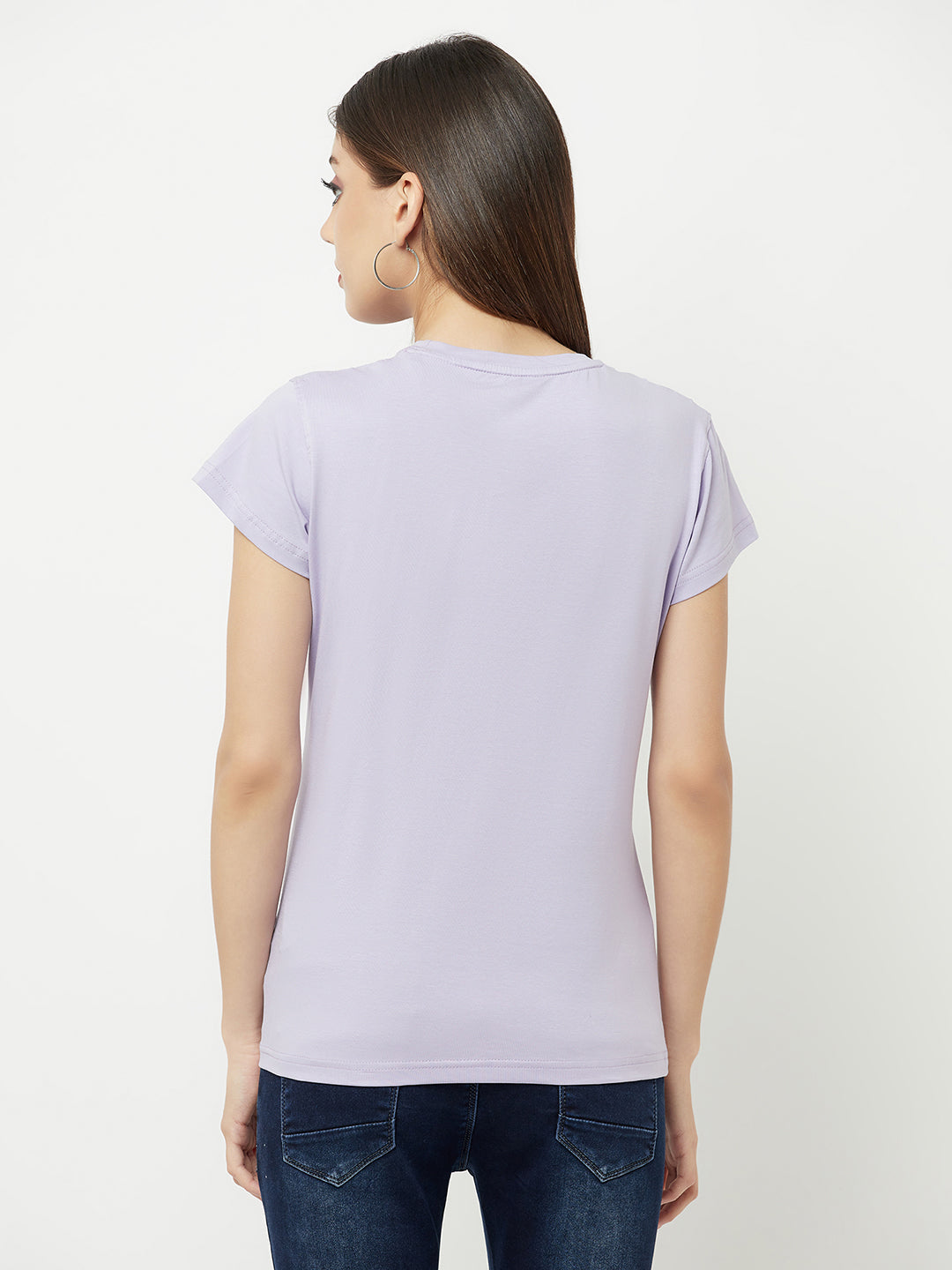 T-Shirt Crimsoune Club - Lady Boss Lilac