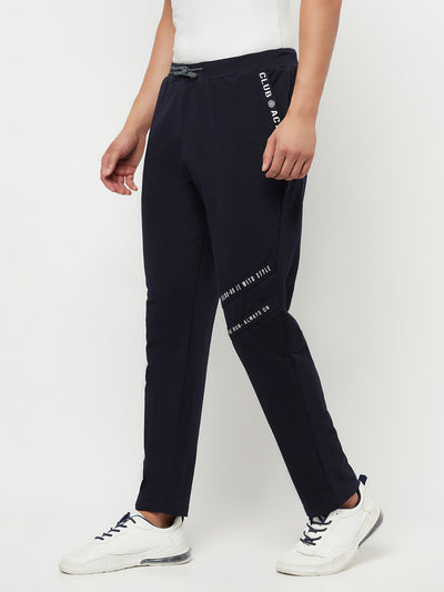 Navy Blue Track Pants - Men Track Pants