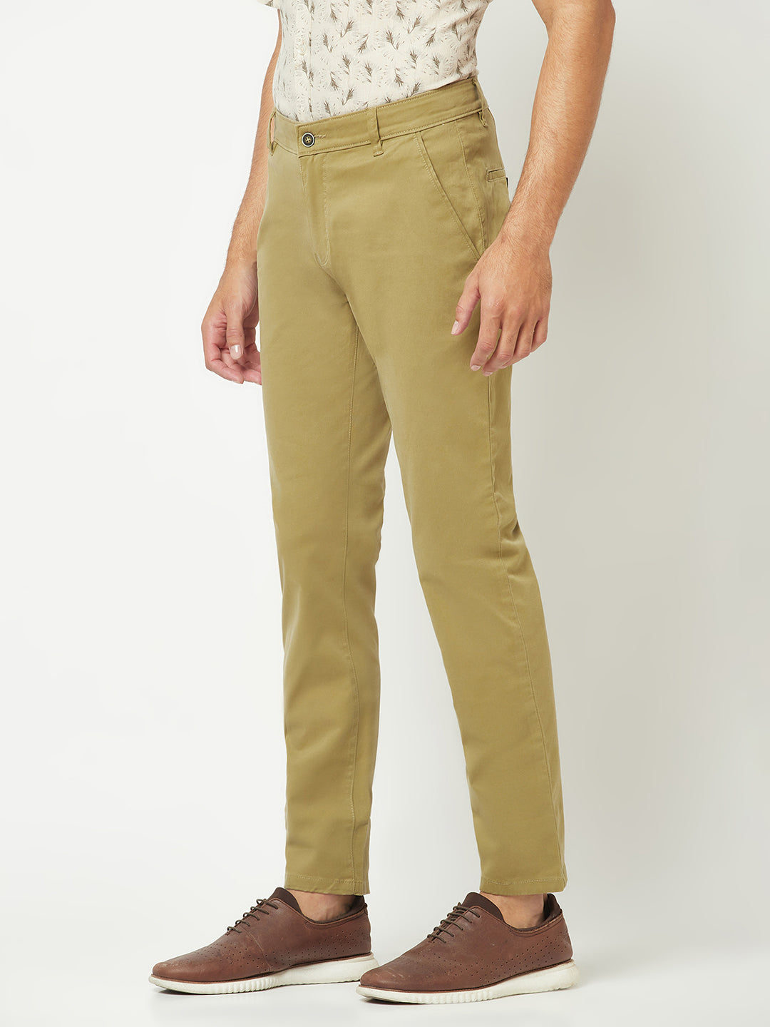 Work-Outfit Idea: Olive Pants, Take Two. How to Untuck + STILL Look  Polished | Glamour