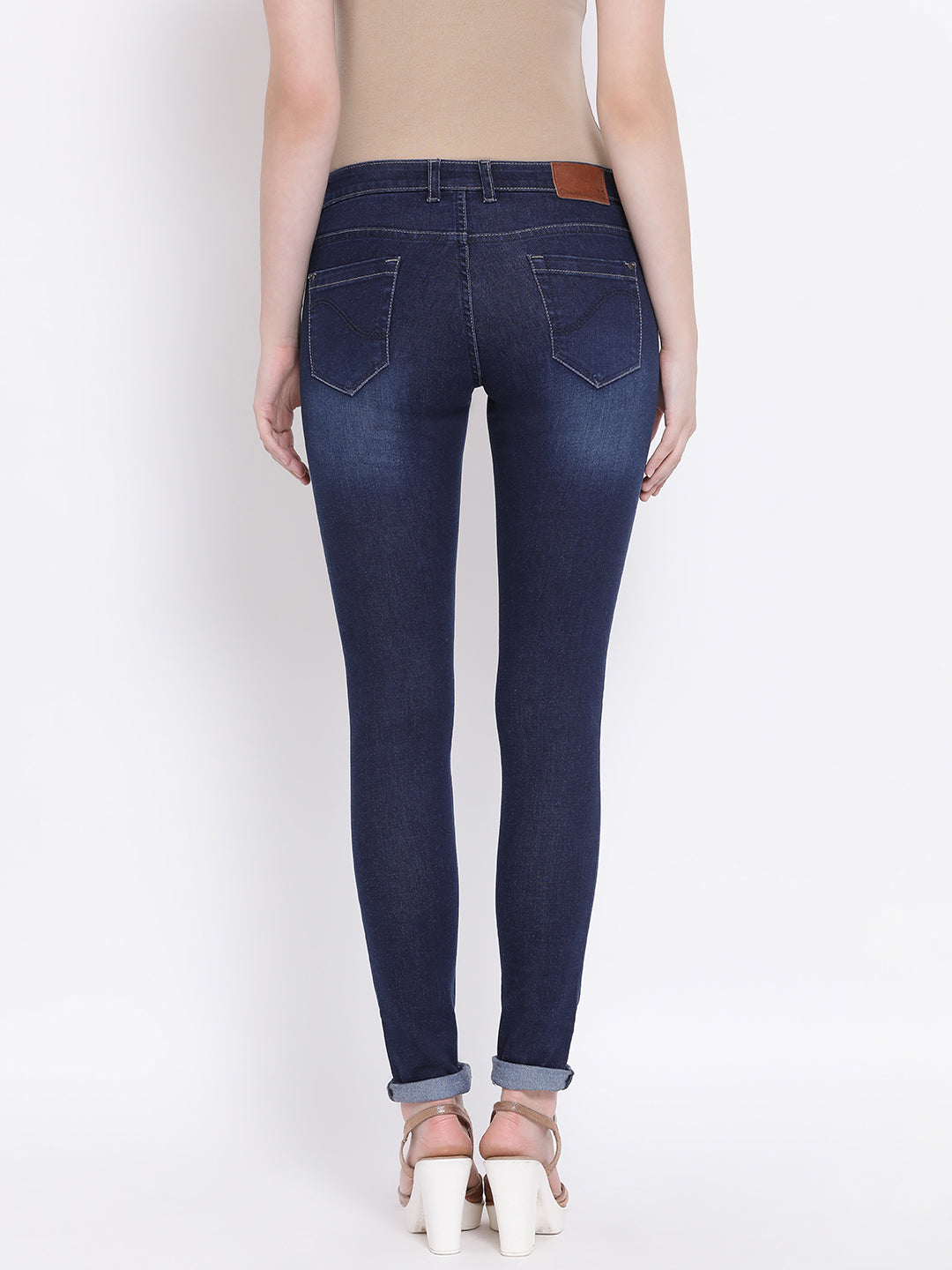 Blue Super Skinny Fit Jeans - Women Jeans