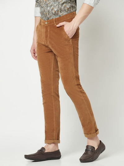  Light Brown Corduroy Trousers