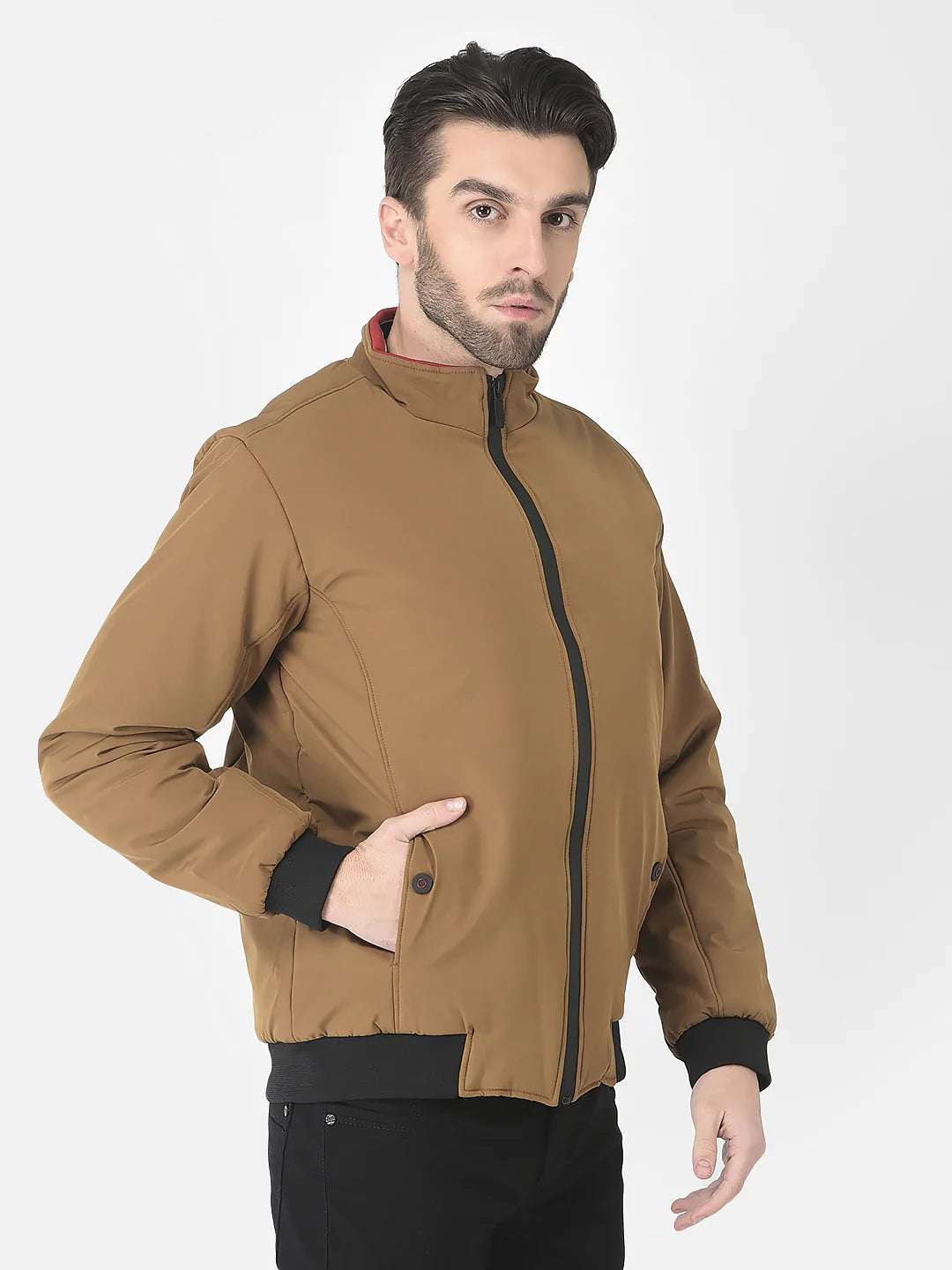  Tan Light Padded Jacket