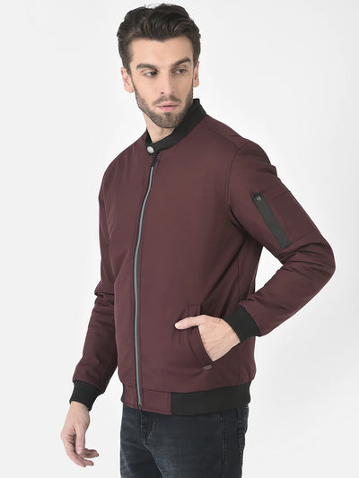  Wine Stuffed Bomber Jacket