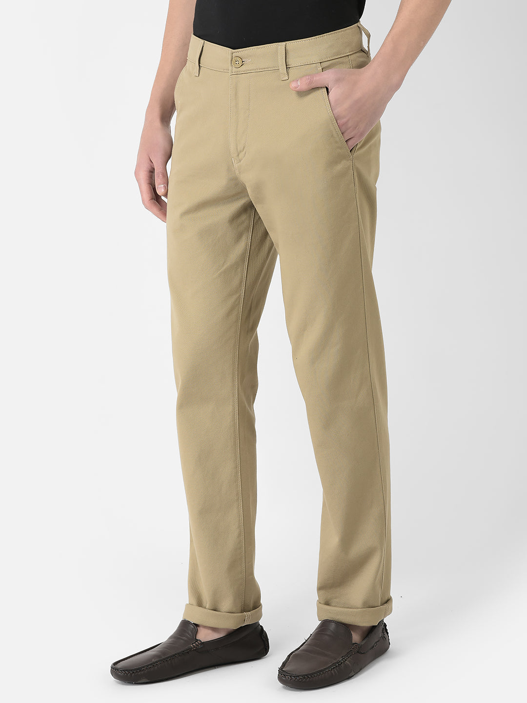  Beige Chino Trousers 