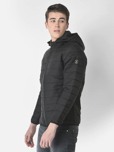  Minimal Black Padded Jacket 