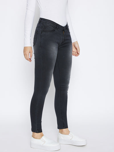 Black Skinny Fit Jeans - Women Jeans