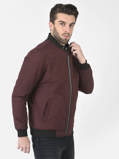  Wine Stuffed Bomber Jacket