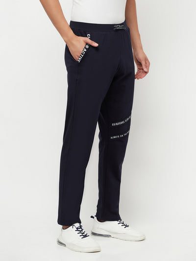 Navy Blue Track Pants - Men Track Pants