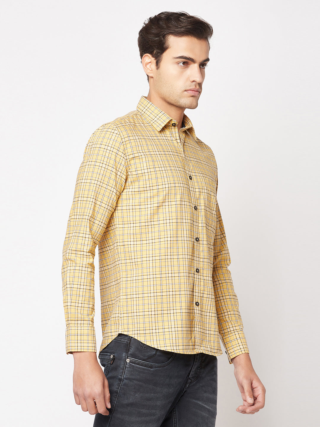  Yellow Plaid Shirt