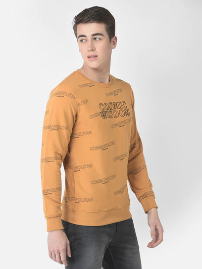  Mustard Wisdom Sweatshirt