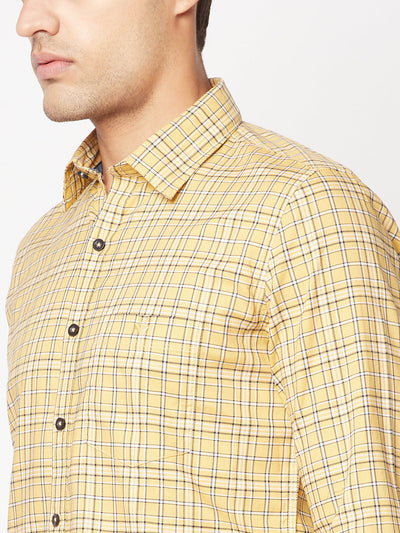  Yellow Plaid Shirt