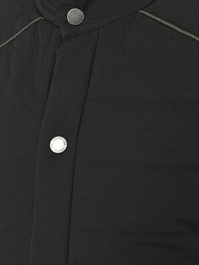  Straight-Fit Black Jacket 