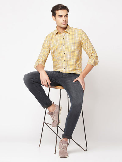  Yellow Plaid Shirt