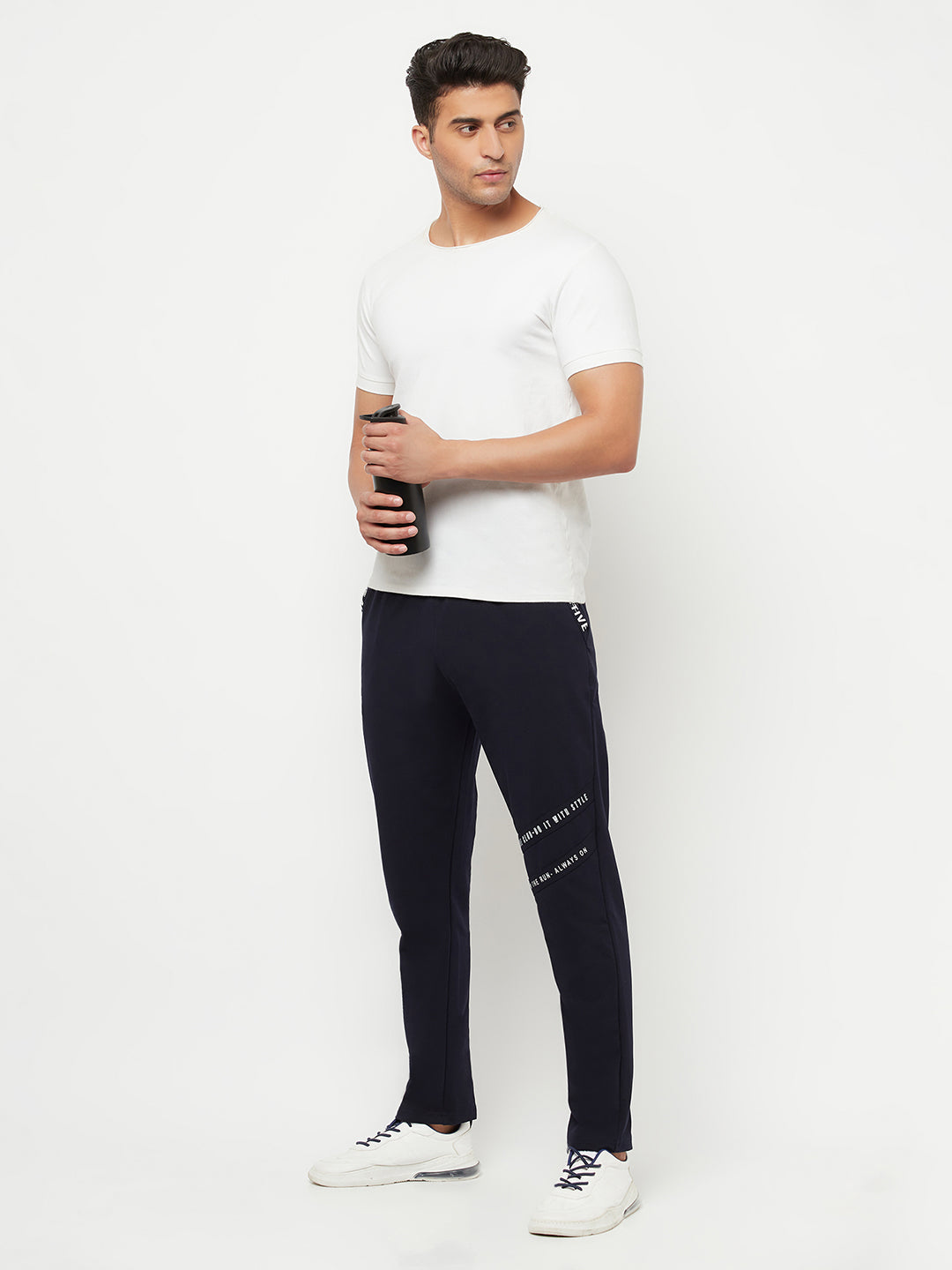 Navy Blue Track Pants - Men Track Pants