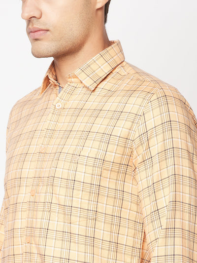  Peach Flannel Shirt