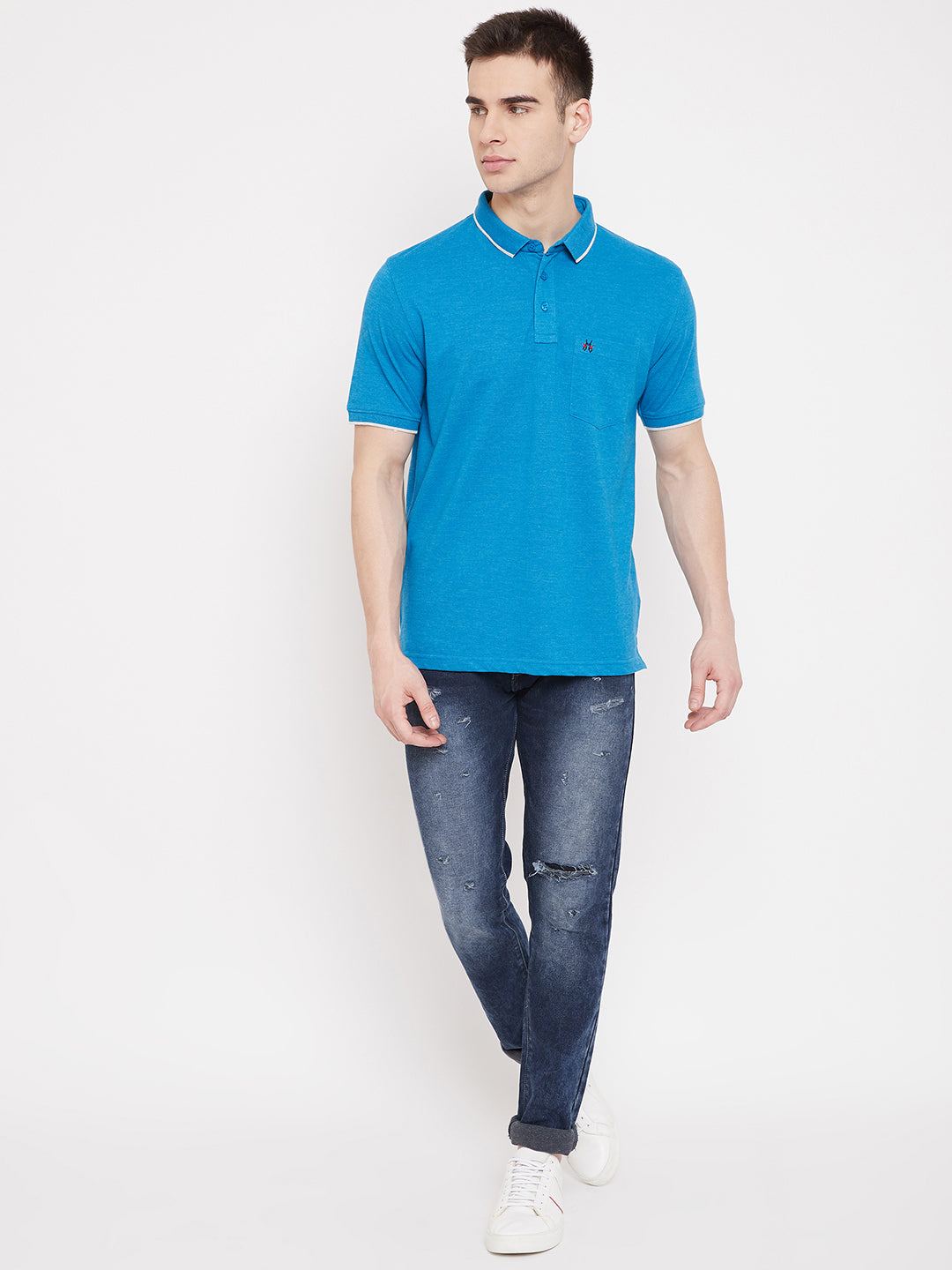 Blue T-shirt - Men T-Shirts