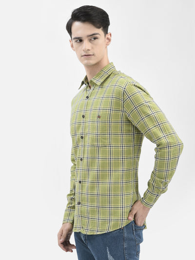 Green Checked Shirt