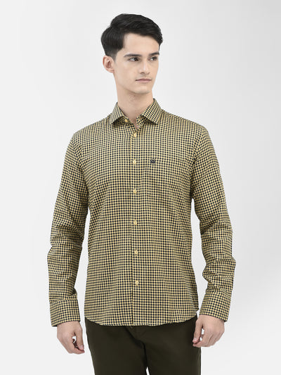 Mustard Checked Shirt