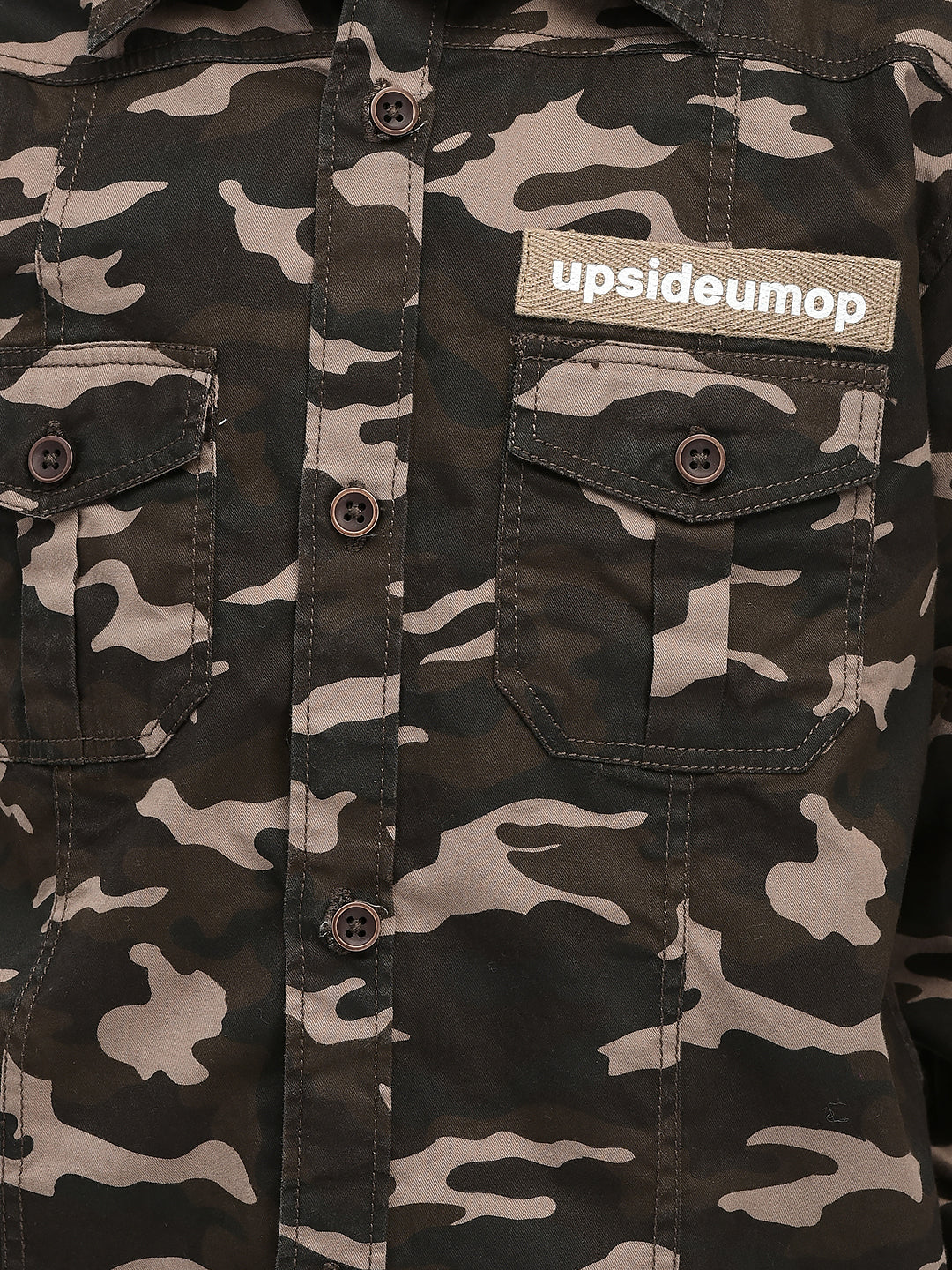 Olive Camouflage Shirt